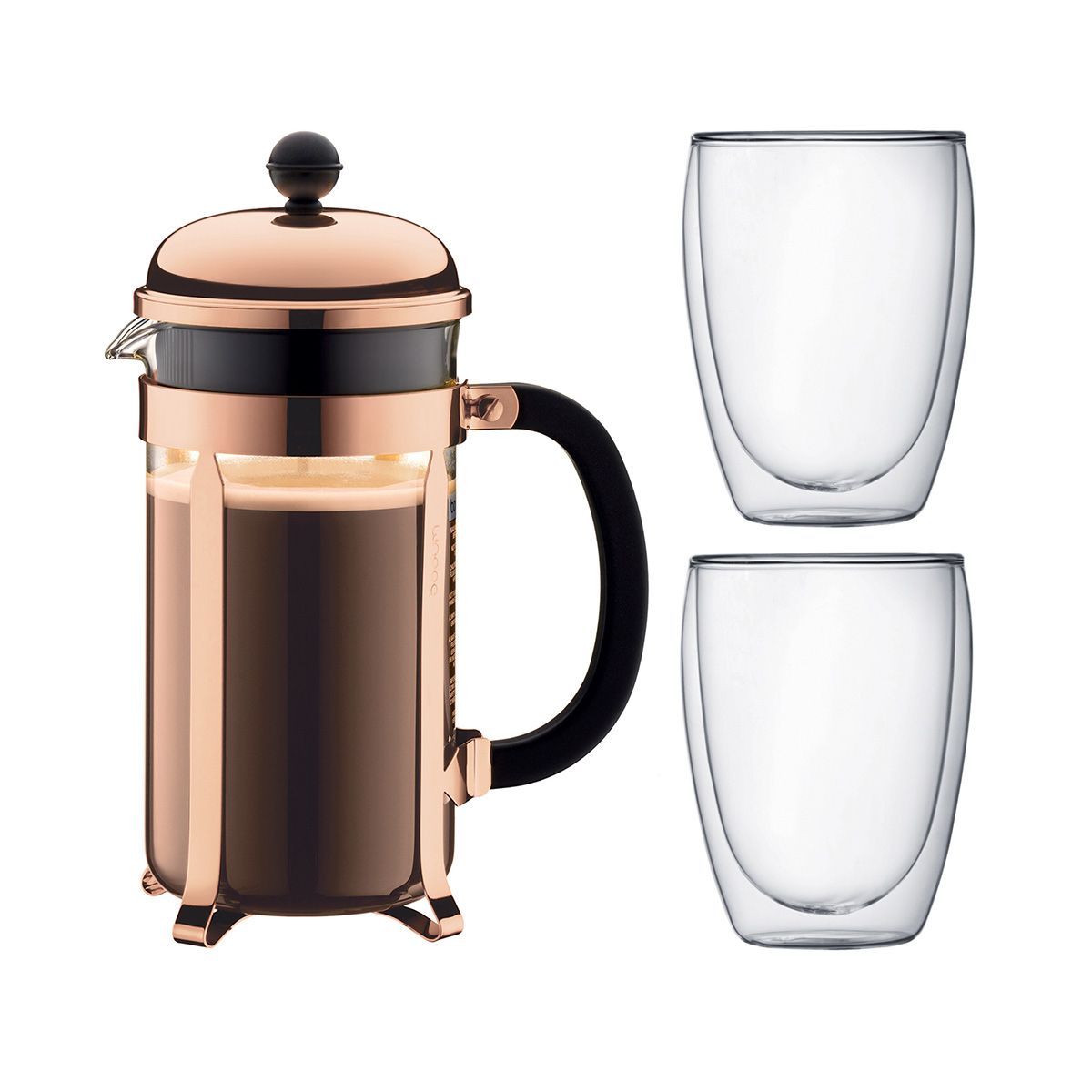 CHAMBORD® K1928 — Manueller Kaffeebereiter — Belegsignale