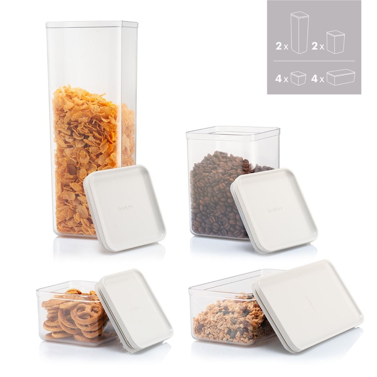 BODUM CANTEEN K12351-1 — Vorratsbehälter — Belegsignale